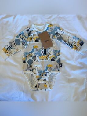 Moomin x Reima Long-Sleeve Baby Bodysuit Moointroll Moominmamma Little My Mymble